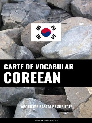 cover image of Carte de Vocabular Coreean